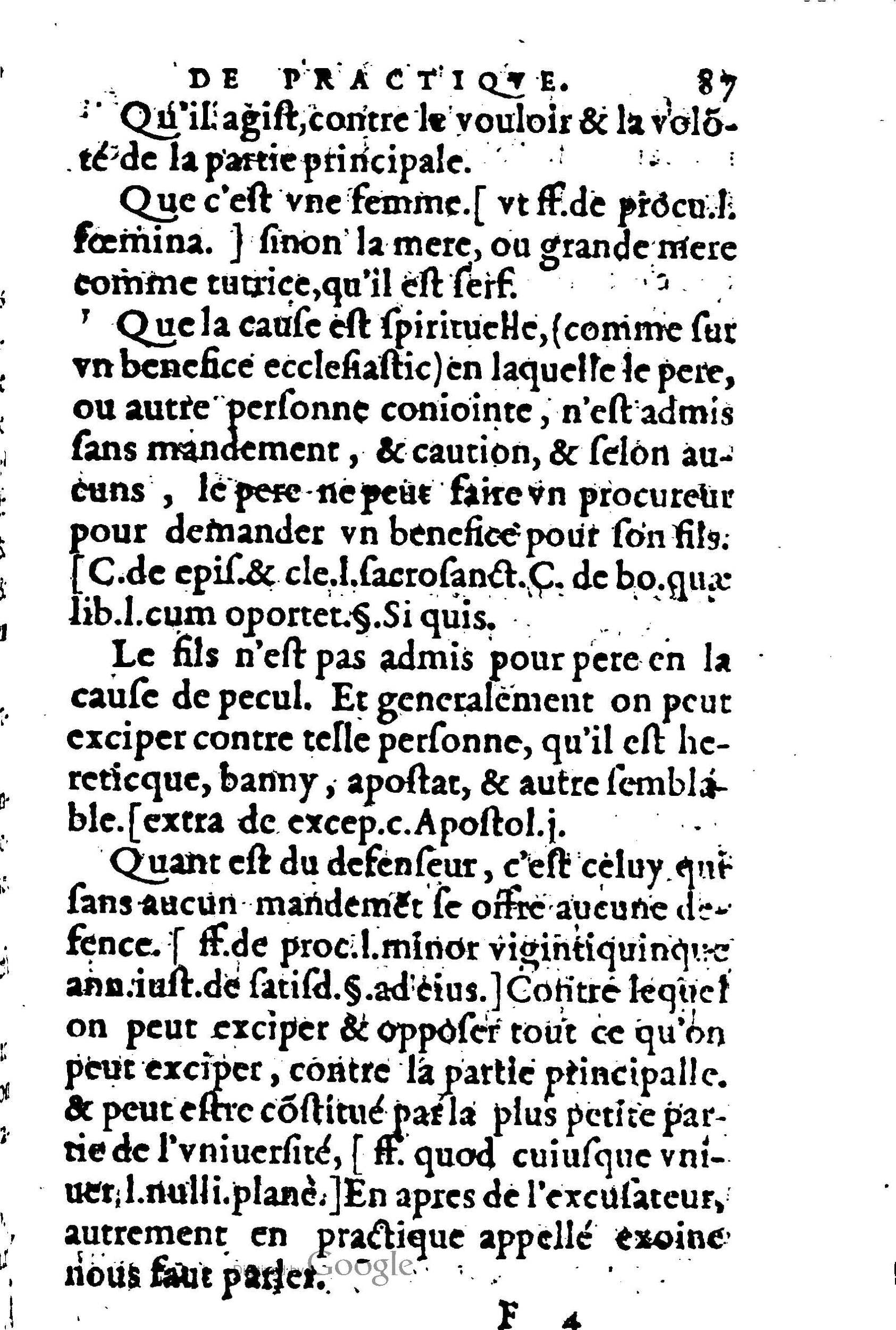 1605 - Pierre Rigaud - Trésor de pratique pour les juges - BM Lyon 1605 - Pierre Rigaud - Trésor de pratique pour les juges - BM Lyon
