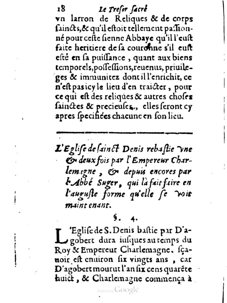 1636 - Jean Billaine - Trésor sacré ou inventaire des saintes reliques - British Library