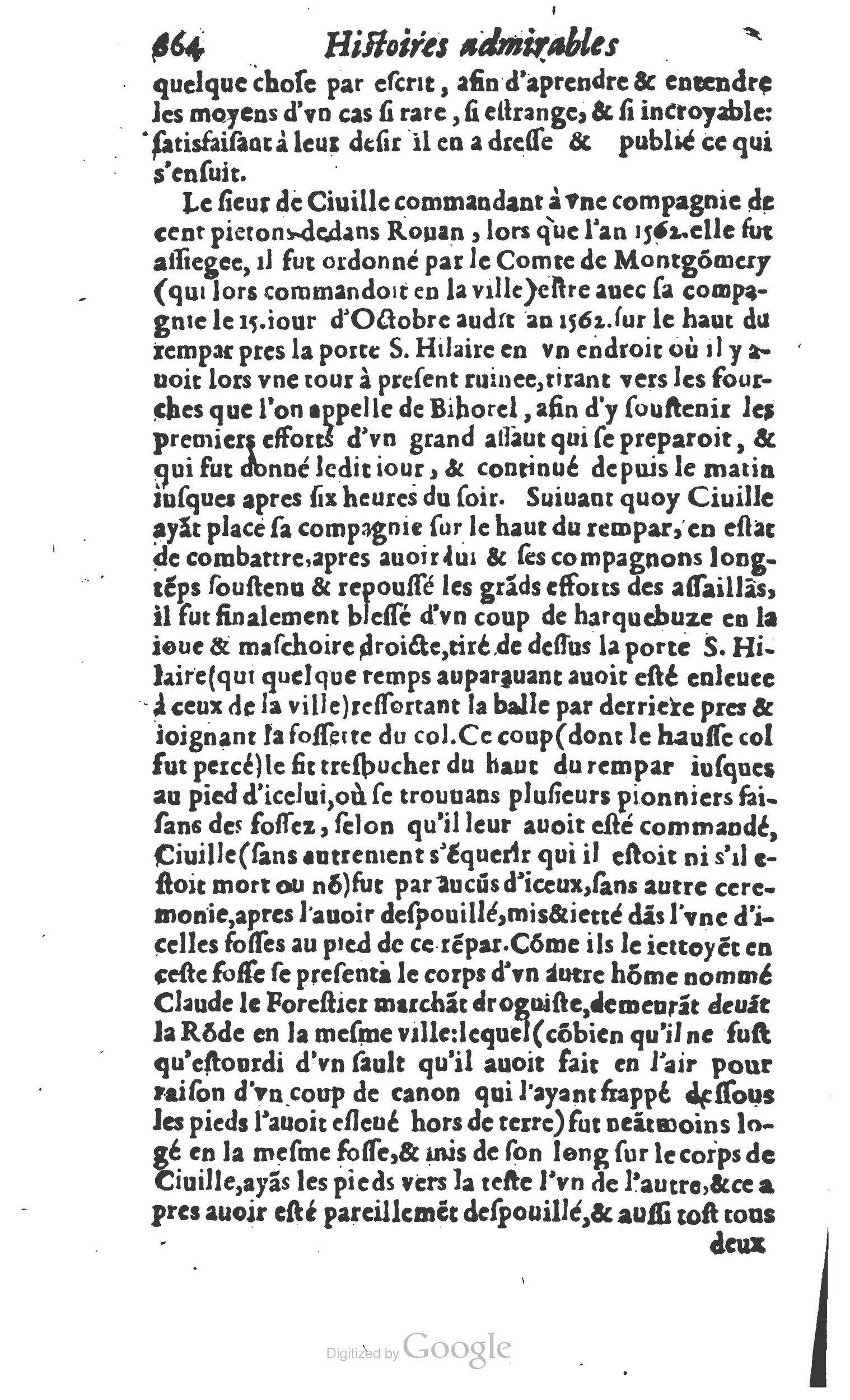 1610 - Paul Marceau - Trésor d’histoires admirables et mémorables - Princeton 1610 - Paul Marceau - Trésor d’histoires admirables et mémorables - Princeton