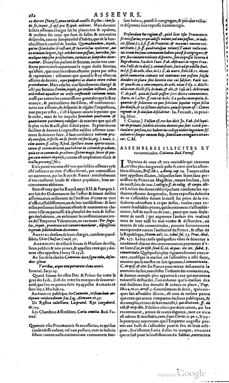 1629 - Veuve Nicolas Buon - Trésor du droit français (29620 T. 1) - BM Lyon