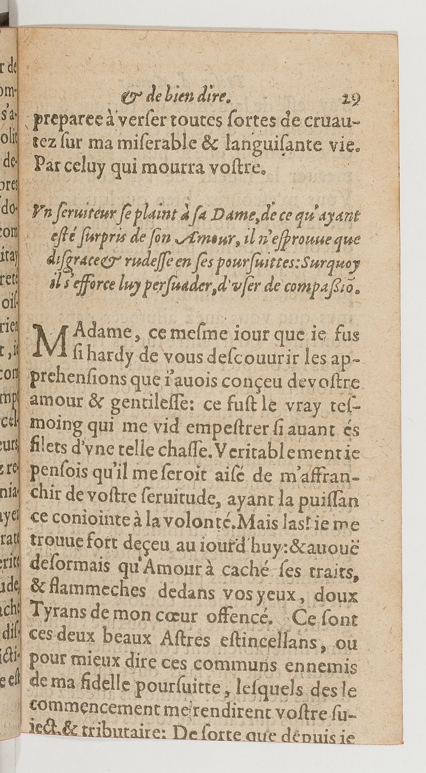 1600 - Nicolas Bonfons - Trésor d’amour - BnF Arsenal