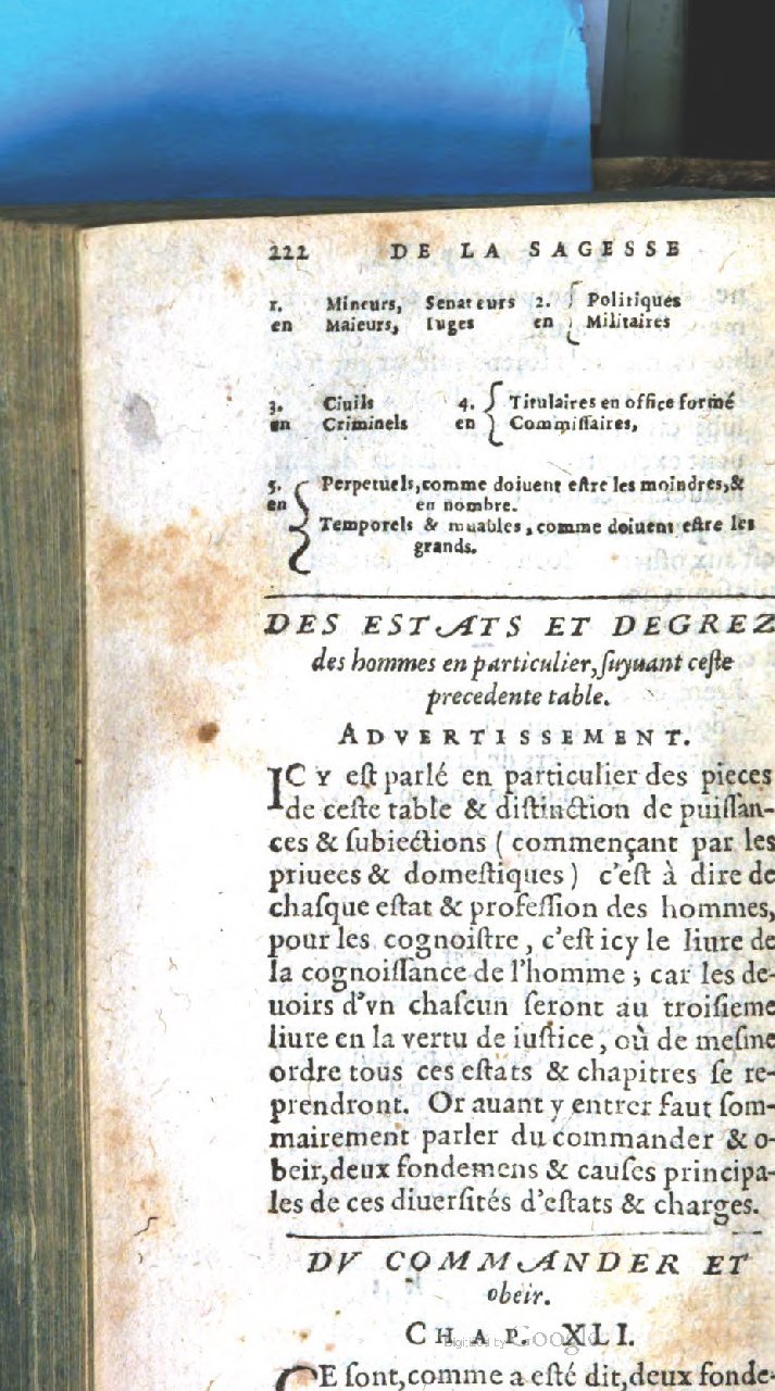 1606 - François Lefebvre - Trésor de la sagesse - BCU Lausanne 1606 - François Lefebvre - Trésor de la sagesse - BCU Lausanne