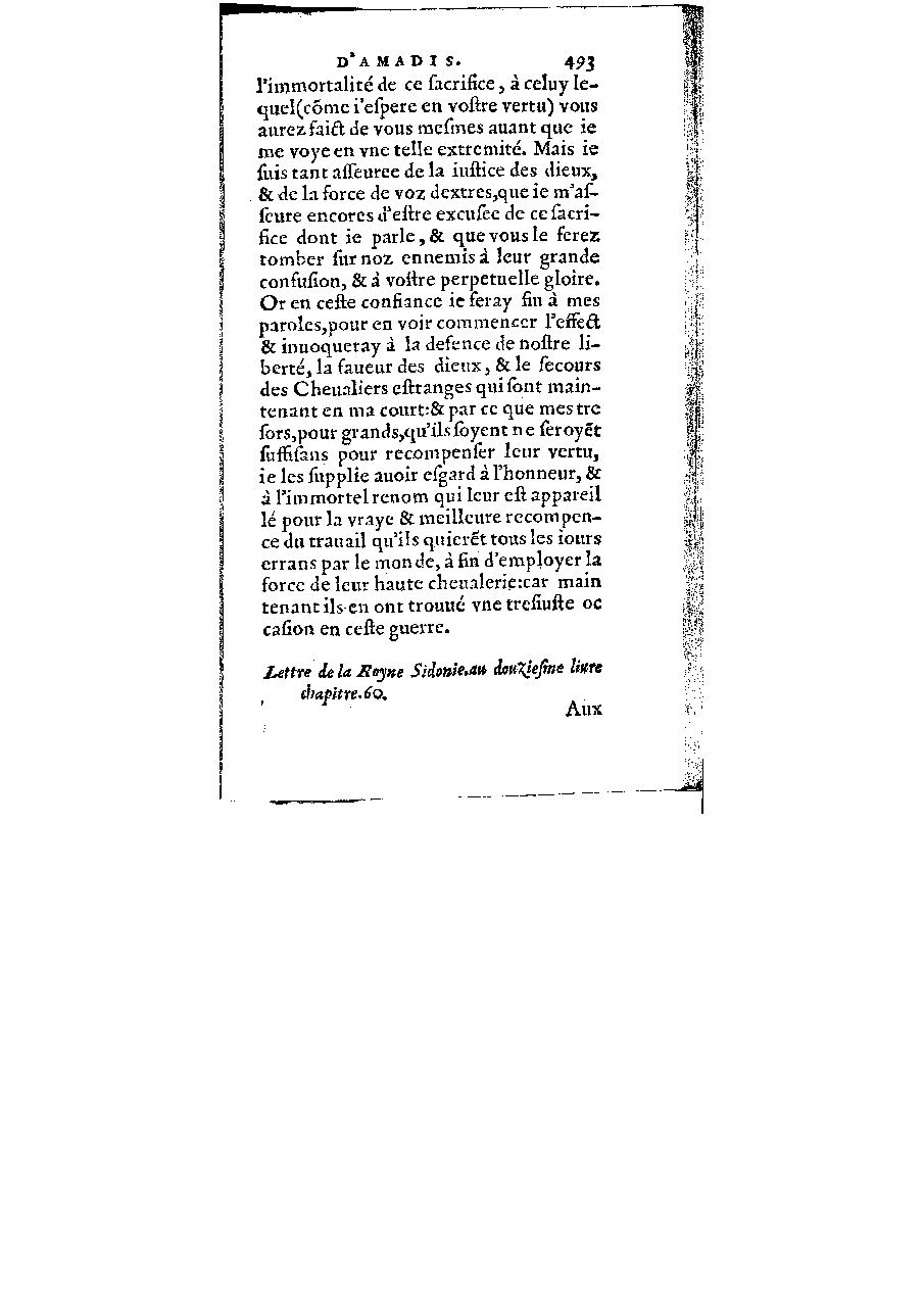 1572 - Veuve Gabriel Cotier - Trésor des Amadis - BM Lyon