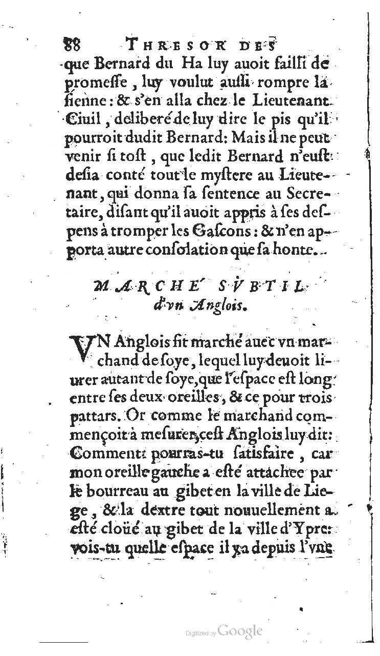 1627 - Jean Delamare - Trésor des récréations - BSB Munich