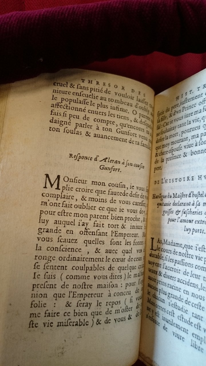 1581 - Pierre Le Voirier et Gervais Mallot - Trésor des histoires tragiques - BnF Richelieu 1581 - Pierre Le Voirier et Gervais Mallot - Trésor des histoires tragiques - BnF Richelieu
