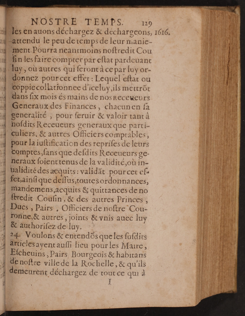 1626 - Joseph Bouillerot - Trésor de l’histoire générale de notre temps - BnF Arsenal
