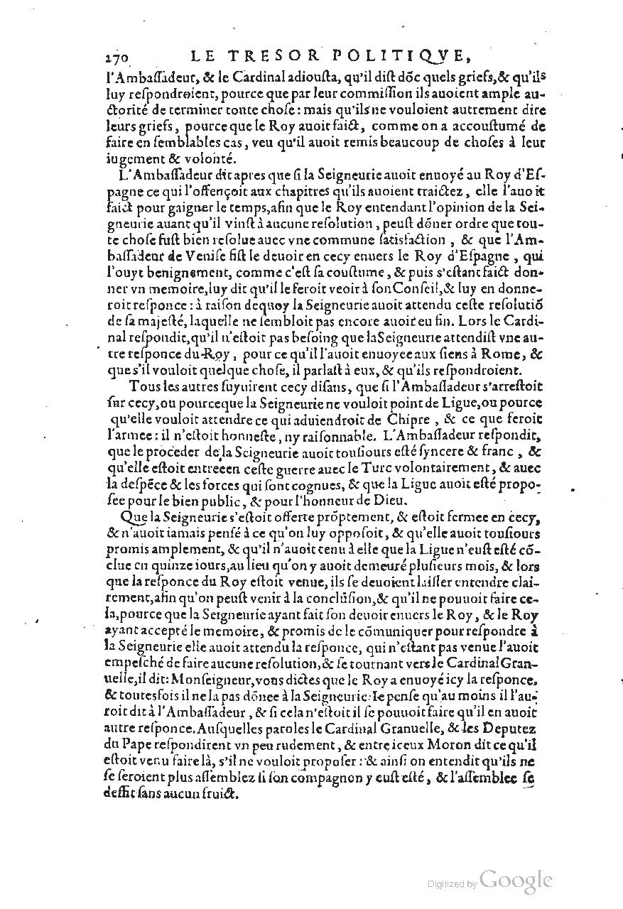 1611 - Pierre Chevalier - Trésor politique - UGent