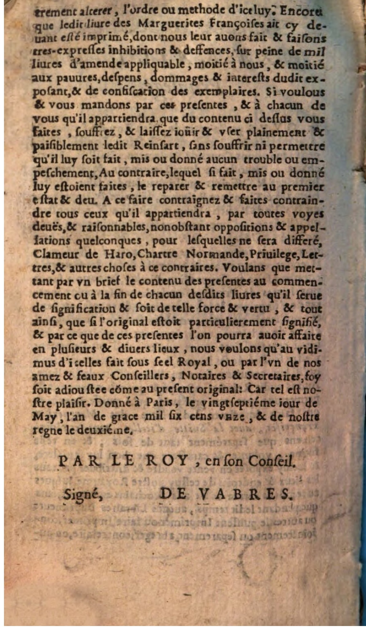 1611 - Théodore Reinsart - La Suitte des marguerites françoises, ou second thresor du bien dire - BSB Munich