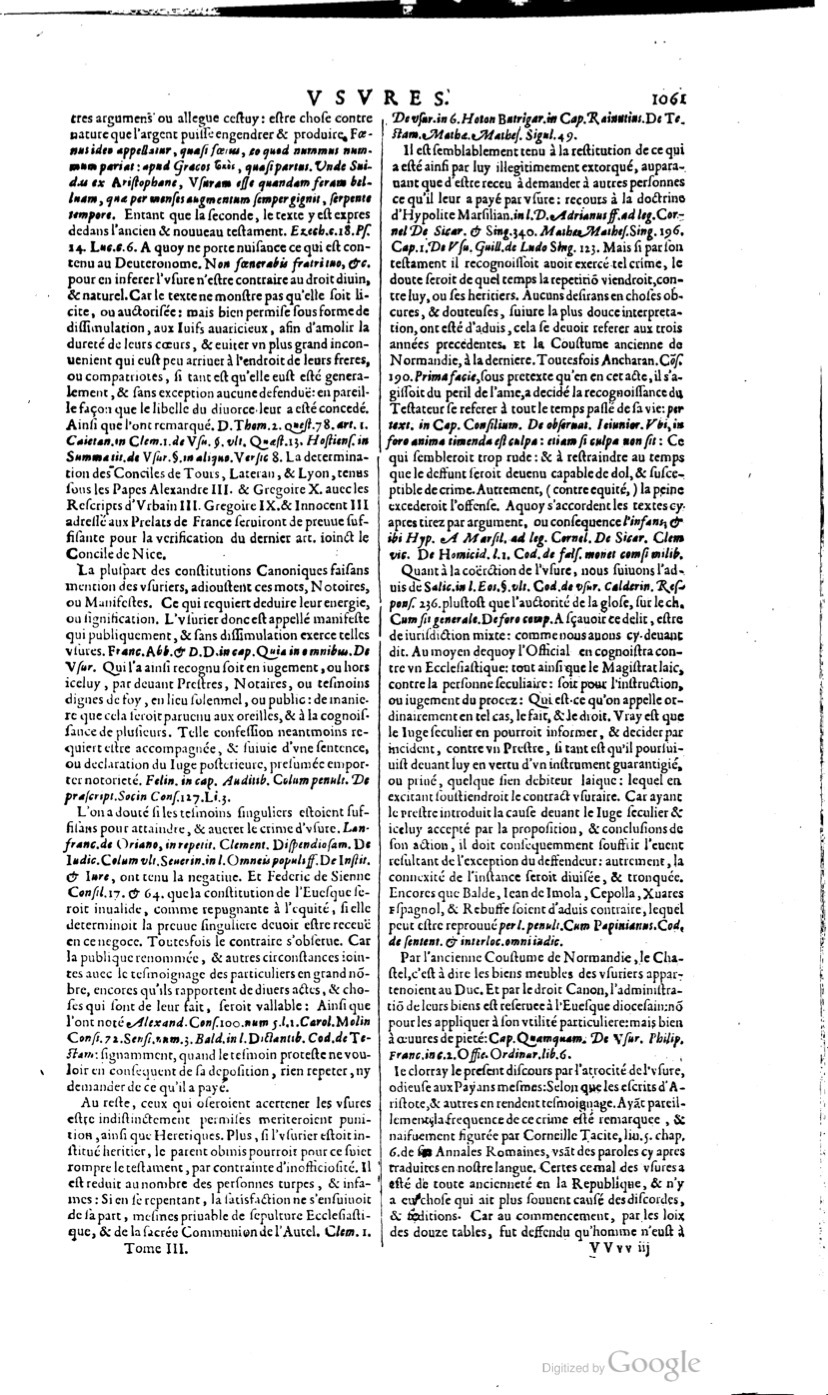 1629 - Veuve Nicolas Buon - Trésor du droit français (21754 T. 3) - BM Lyon