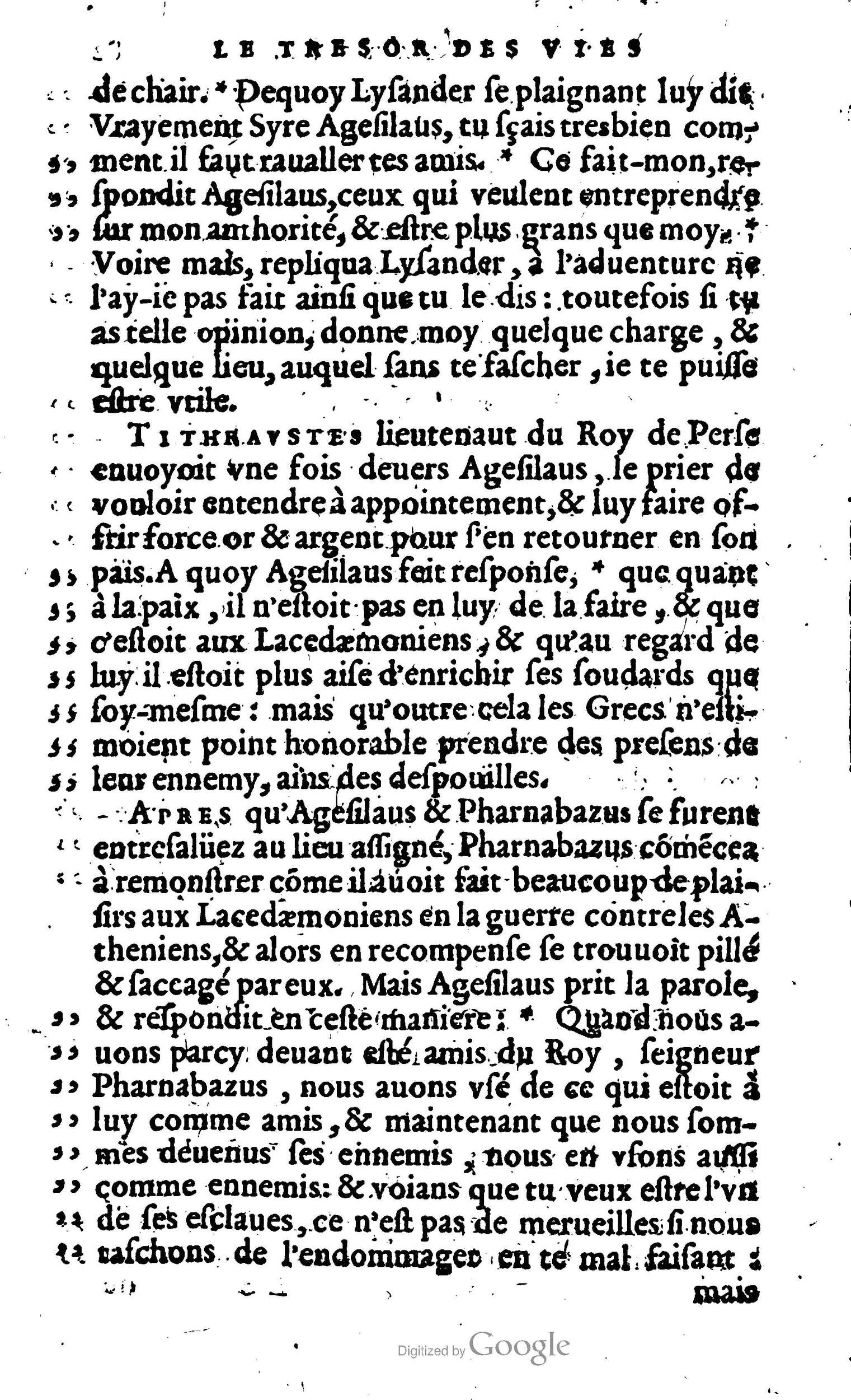 1568 - Willem Silvius - Trésor des vies de Plutarque - Anvers Plantin-Moretus