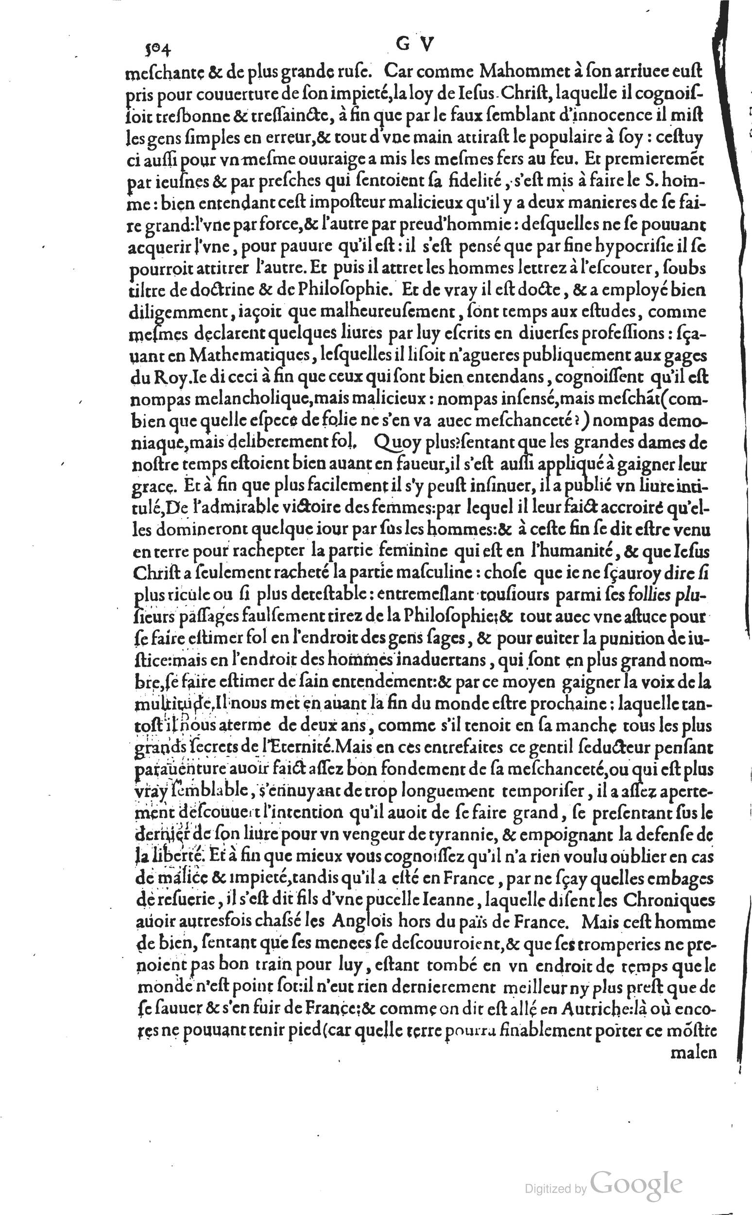 1585 - Barthélemy Honorat - Bibliothèques françaises - BSB Munich