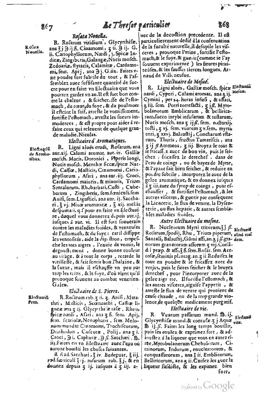 1616 - Étienne Gamonet - Grand trésor ou dispensaire - BSB Munich