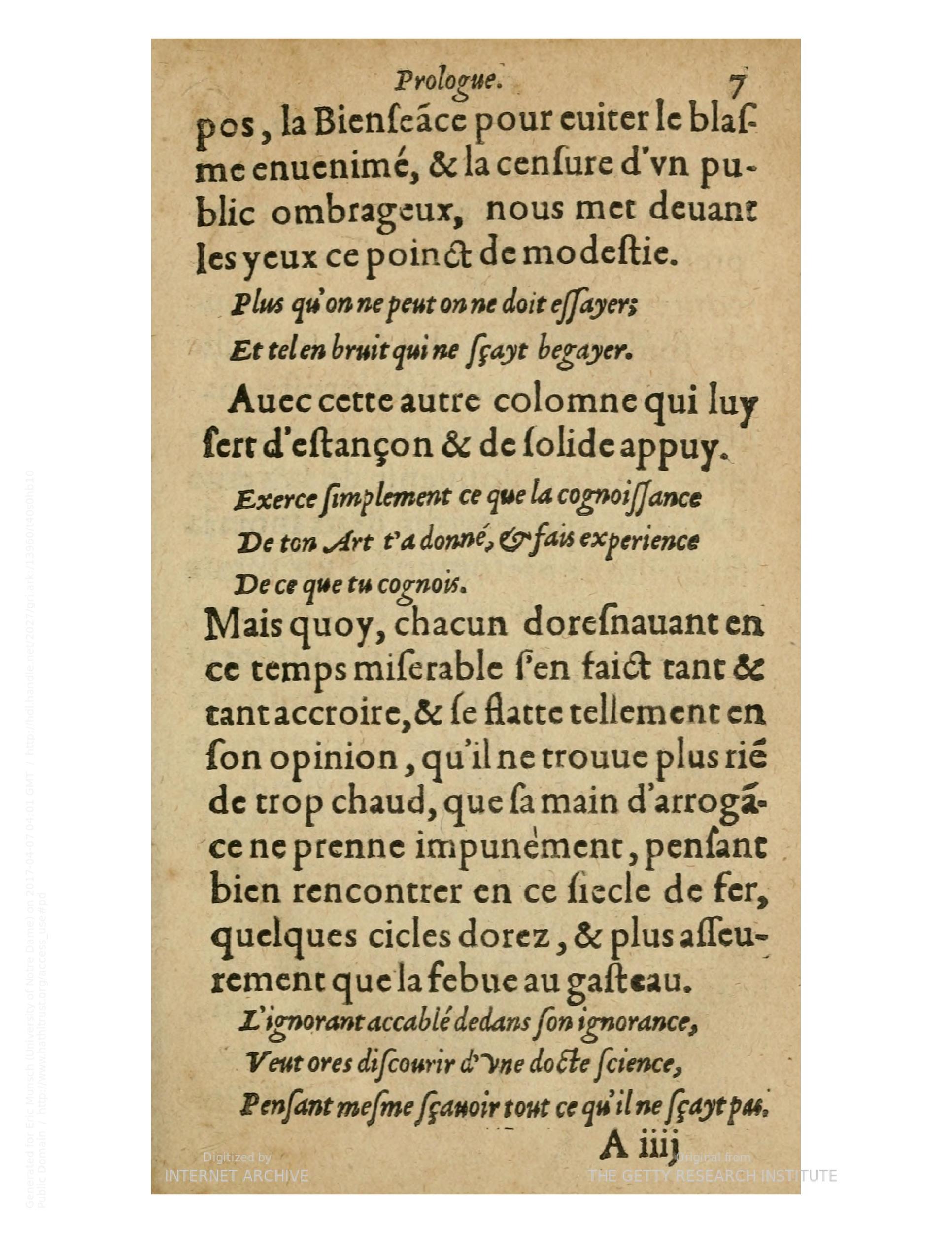 1612 - Charles Sevestre - Toison d’or ou la fleur des trésors - Getty Research Institute
