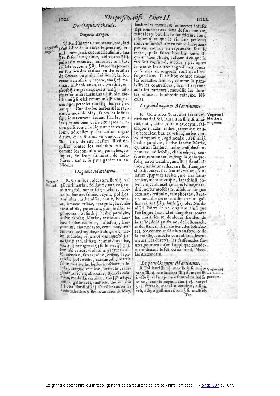 1609 - Étienne Gamonet - Grand dispensaire ou Trésor général et particulier des préservatifs - BIU Santé 1609 - Étienne Gamonet - Grand dispensaire ou Trésor général et particulier des préservatifs - BIU Santé