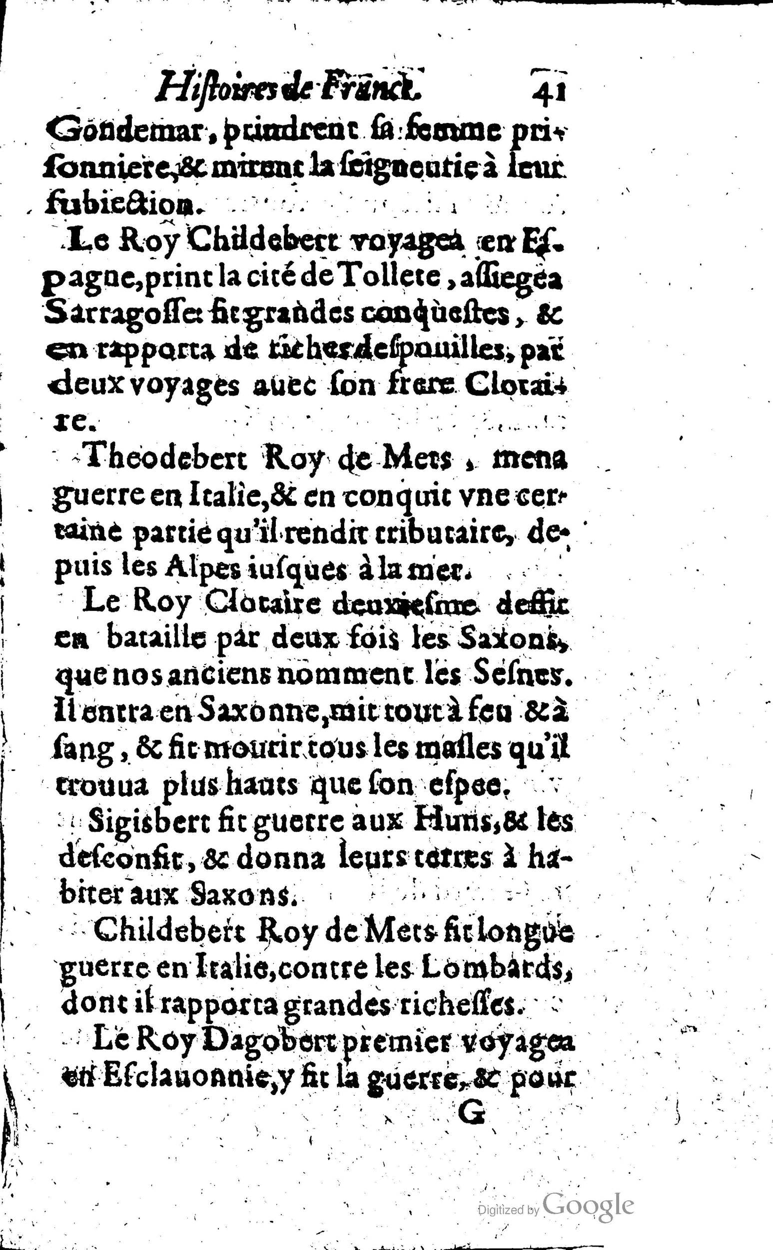 1619 - Jean Corrozet - Trésor des histoires de France - Anvers Musée Plantin-Moretus