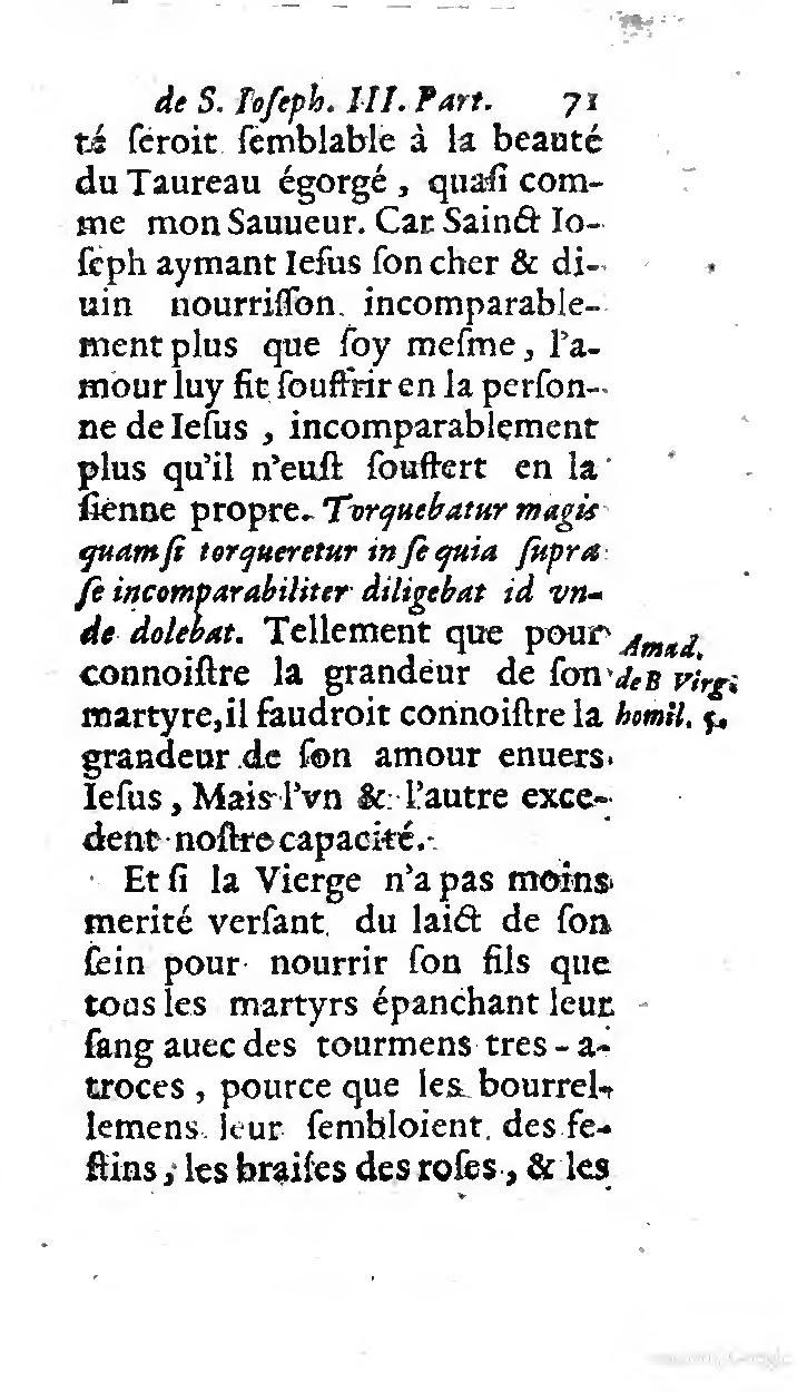 1646 - Jean Piot - Trésor inestimable de Saint-Joseph - BNC Rome
