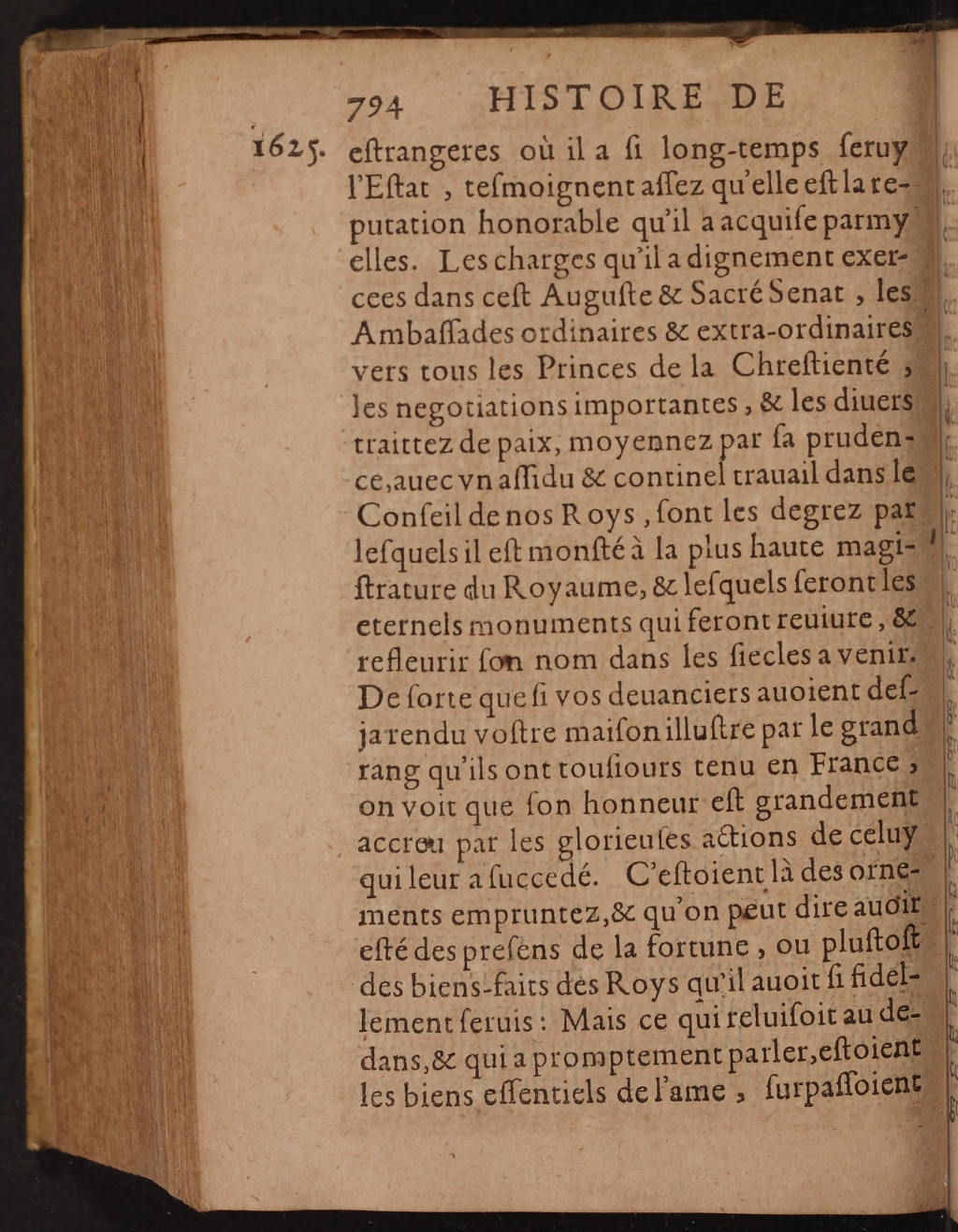 1626 - Joseph Bouillerot - Trésor de l’histoire générale de notre temps - BnF Arsenal