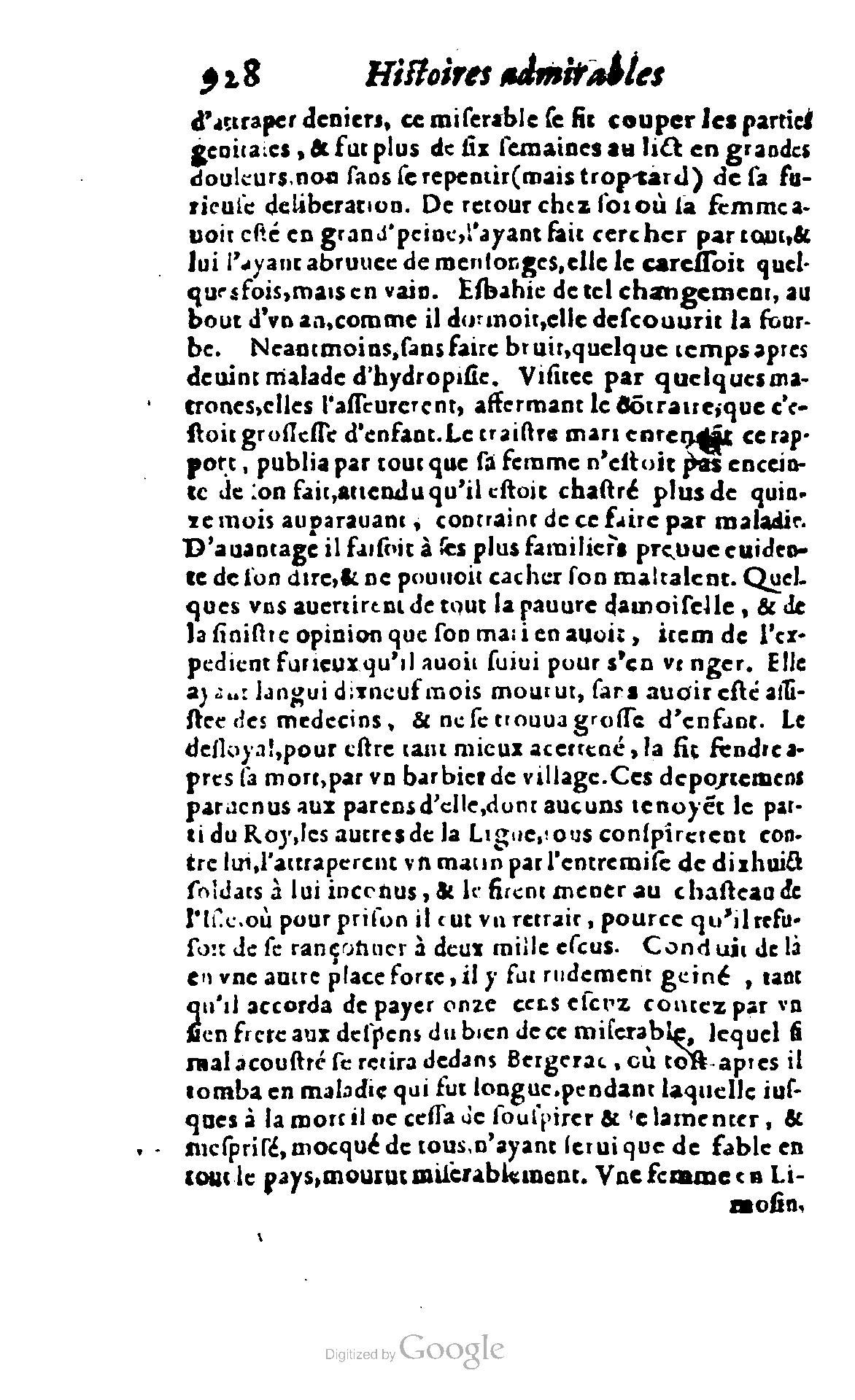 1620 - Samuel Crespin - Trésor d’histoires admirables et mémorables - BCU Lausanne
