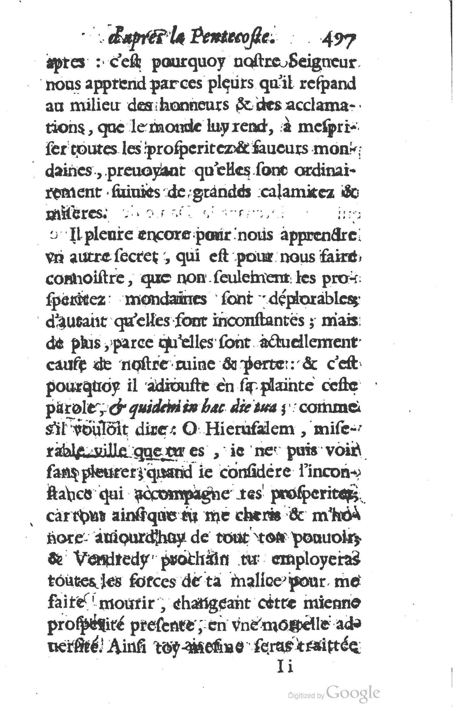 1629 - Manassés de Préaulx - Sermons ou Trésors de la piété chrétienne - BM Lyon