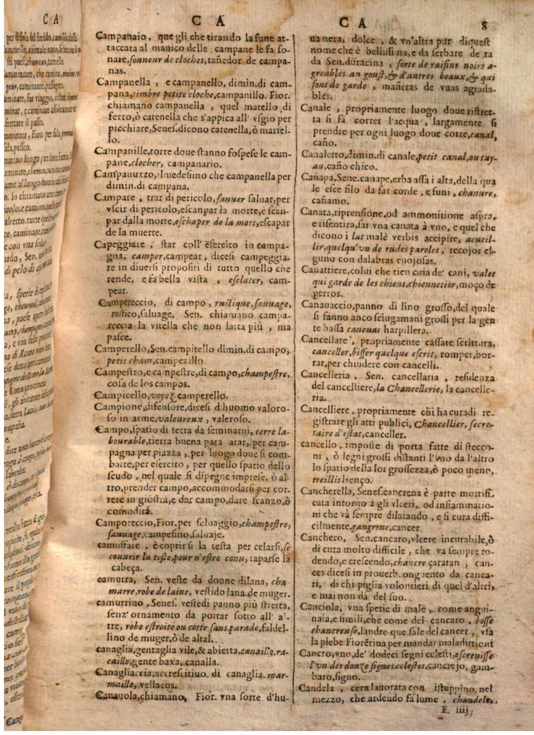 1644 - Jacques Crespin - Trésor des trois langues - Passau 1644 - Jacques Crespin - Trésor des trois langues - Passau
