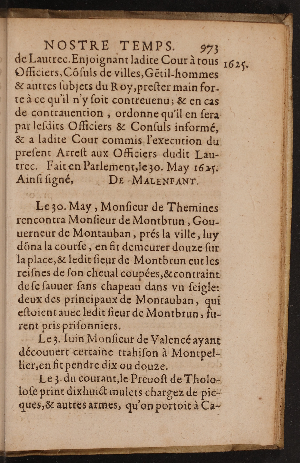 1626 - Joseph Bouillerot - Trésor de l’histoire générale de notre temps - BnF Arsenal