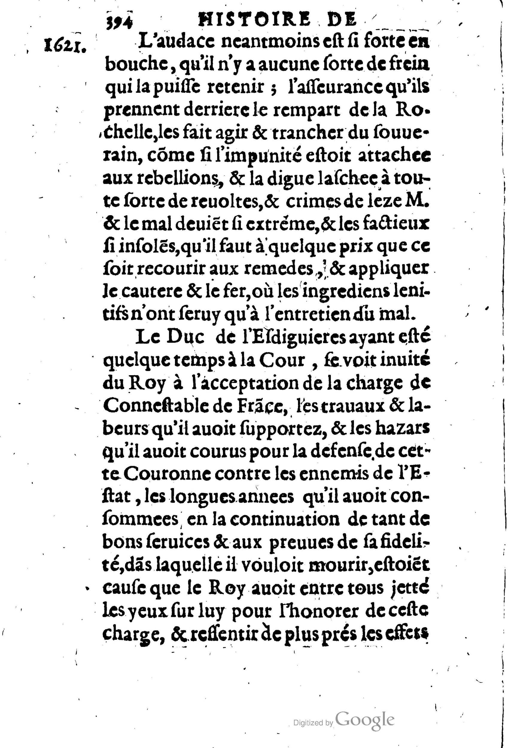 1623 - Joseph Bouillerot - Trésor de l’histoire générale de notre temps - BM Lyon