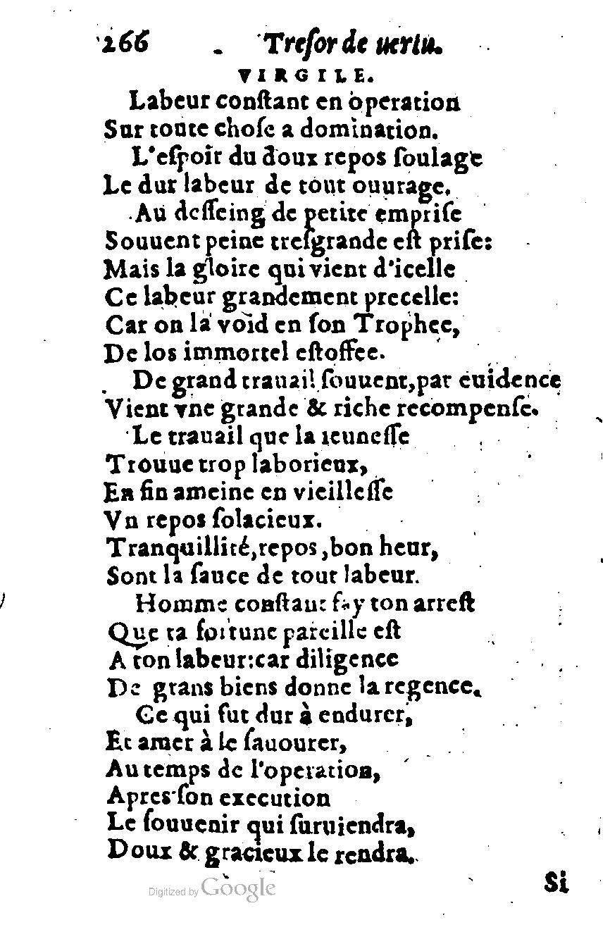 1576 - Benoît Rigaud - Trésor de vertu - British Library