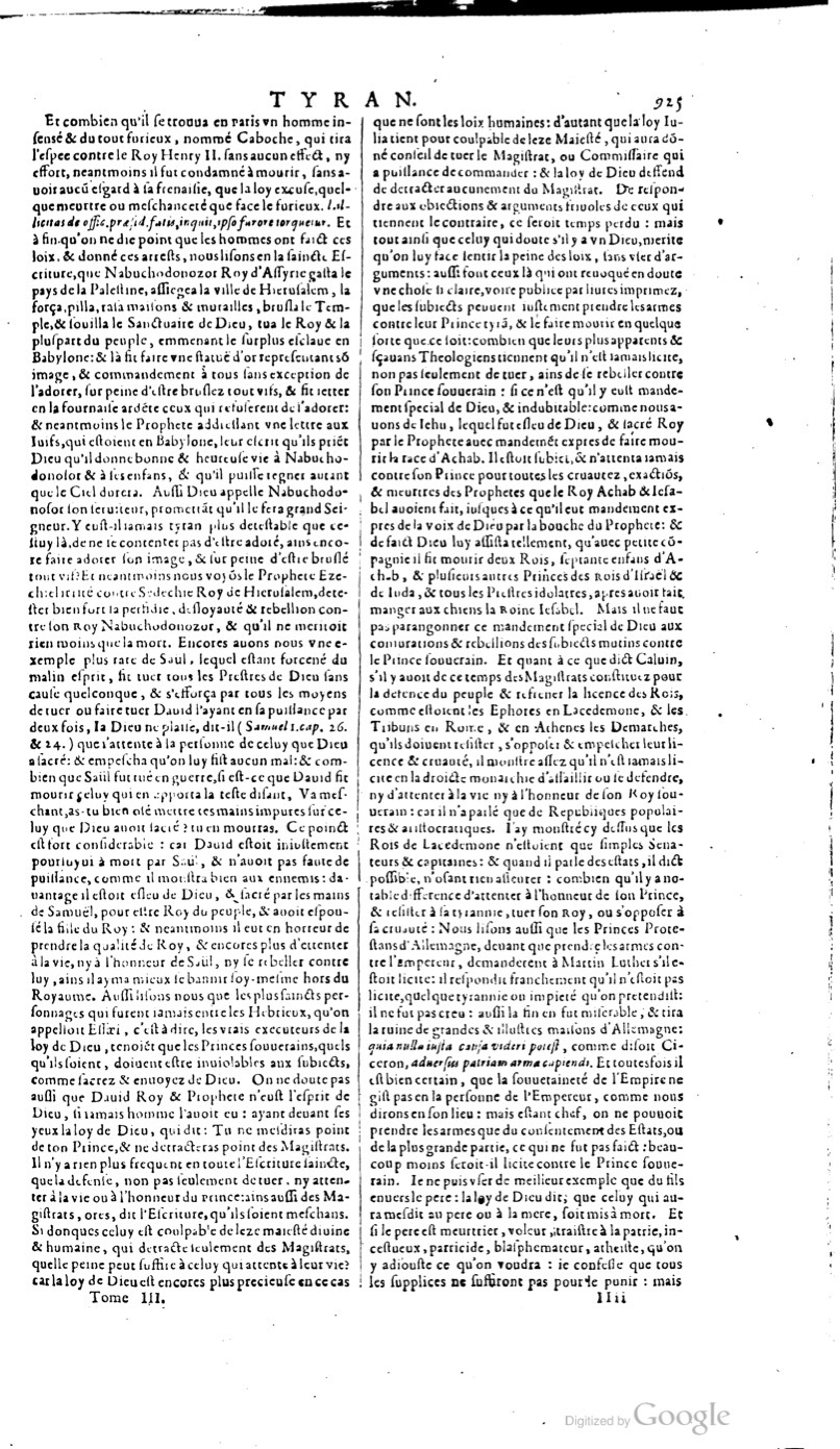 1629 - Veuve Nicolas Buon - Trésor du droit français (21754 T. 3) - BM Lyon