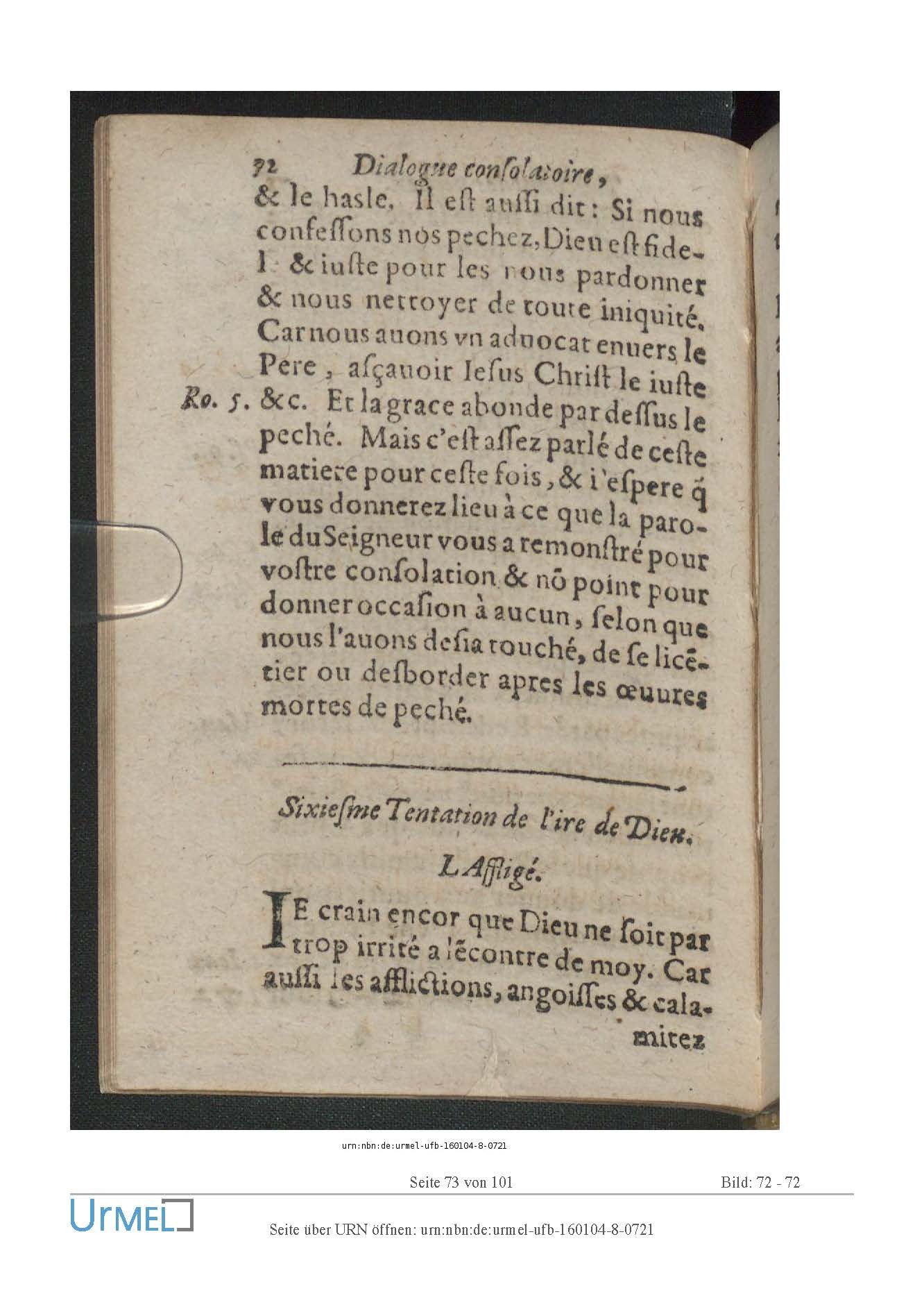 1614 - Jacques Flamand - Trésor spirituel qui contient des consolations - Universität Erfurt 1614 - Jacques Flamand - Trésor spirituel qui contient des consolations - Universität Erfurt