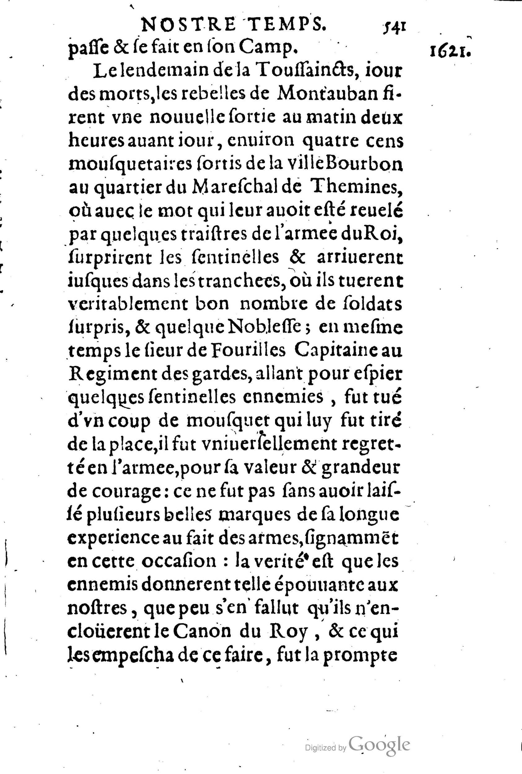 1623 - Joseph Bouillerot - Trésor de l’histoire générale de notre temps - BM Lyon