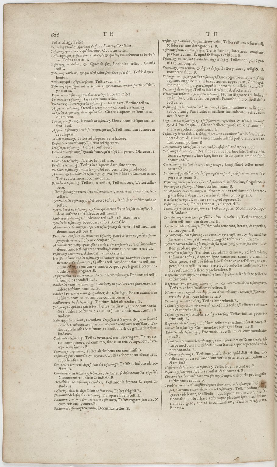 1606 - David Douceur - Trésor de la langue française - BnF