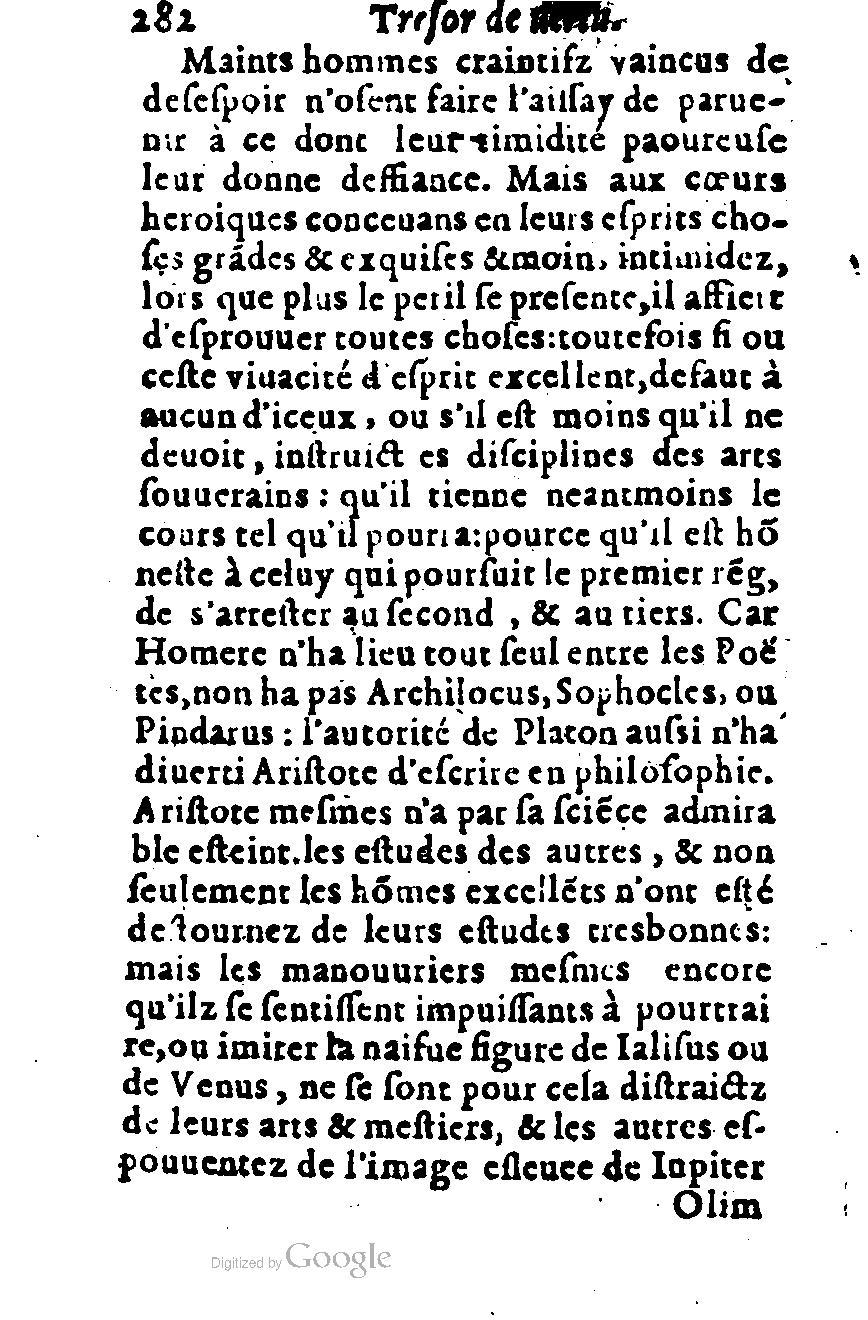 1576 - Benoît Rigaud - Trésor de vertu - British Library