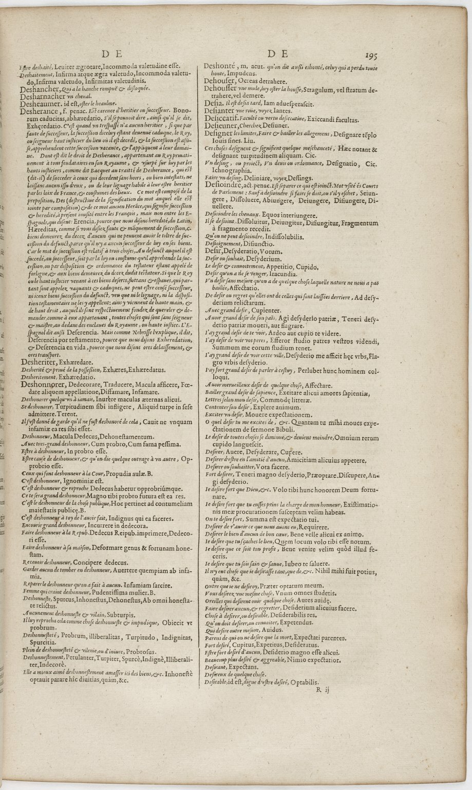 1606 - David Douceur - Trésor de la langue française - BnF