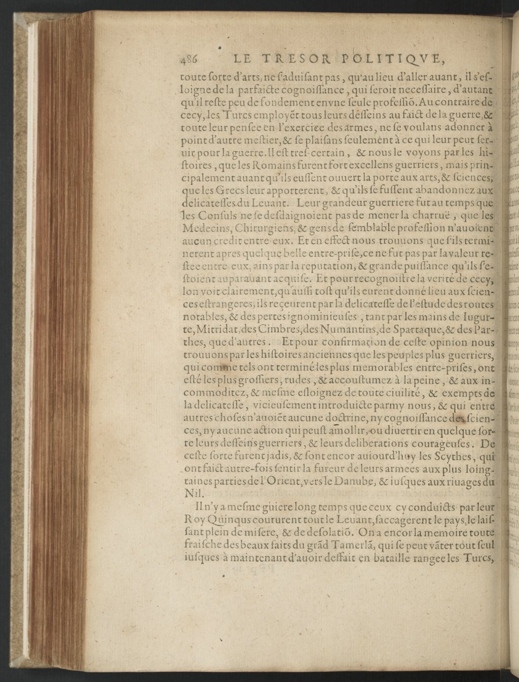 1608 - Nicolas Du Fossé - Trésor politique - BnF Tolbiac