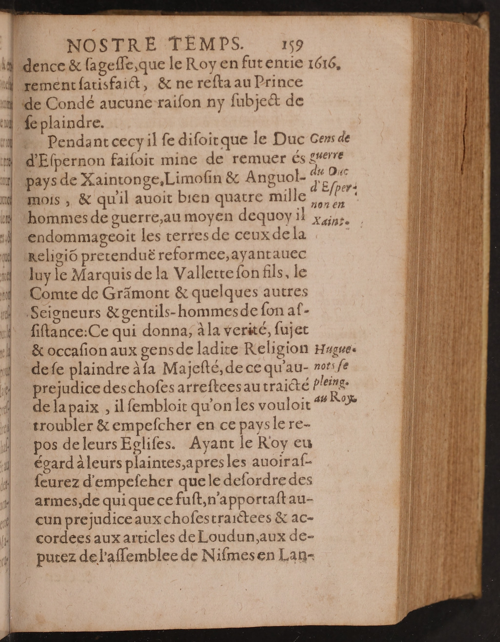 1626 - Joseph Bouillerot - Trésor de l’histoire générale de notre temps - BnF Arsenal