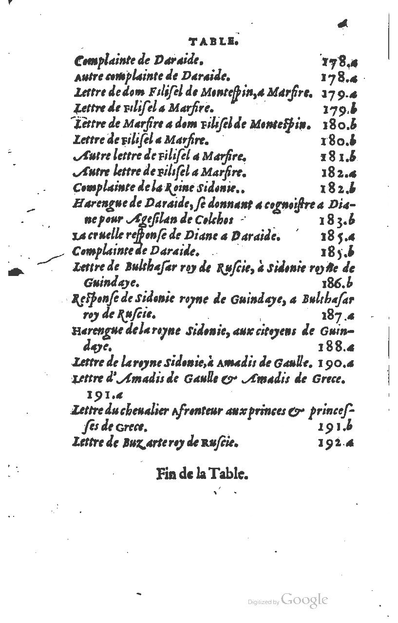 1559 - Étienne Groulleau - Trésor des Amadis - UGent 1559 - Étienne Groulleau - Trésor des Amadis - UGent