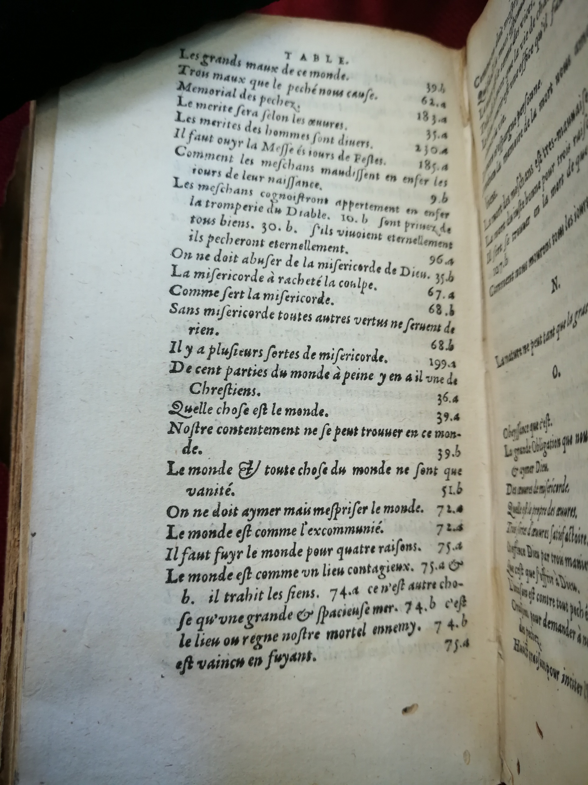 1596 - Guillaume Chaudière - Trésor de toutes les œuvres spirituelles du révérend Père F. Louis de Grenade - BM Tours