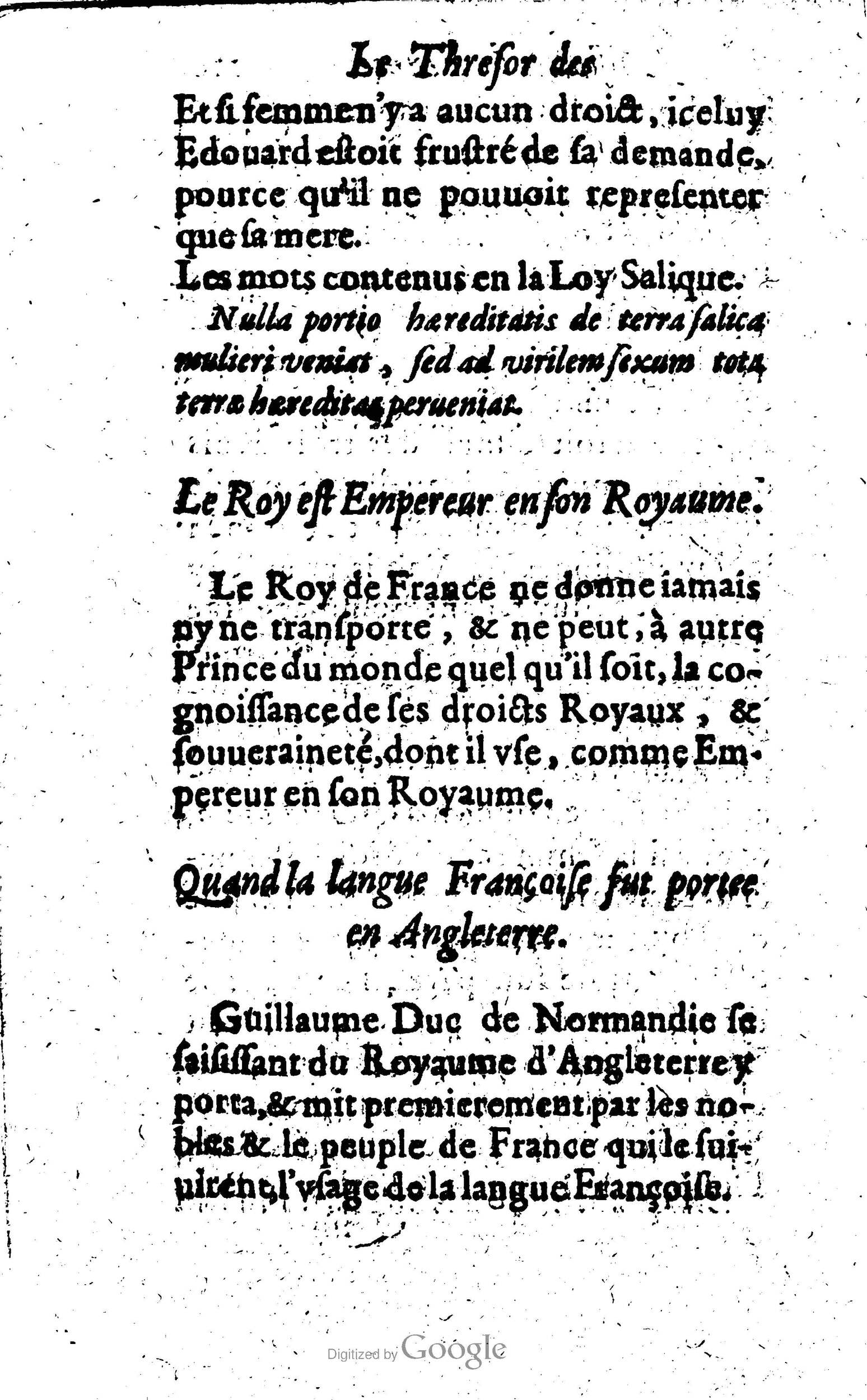 1619 - Jean Corrozet - Trésor des histoires de France - Anvers Musée Plantin-Moretus