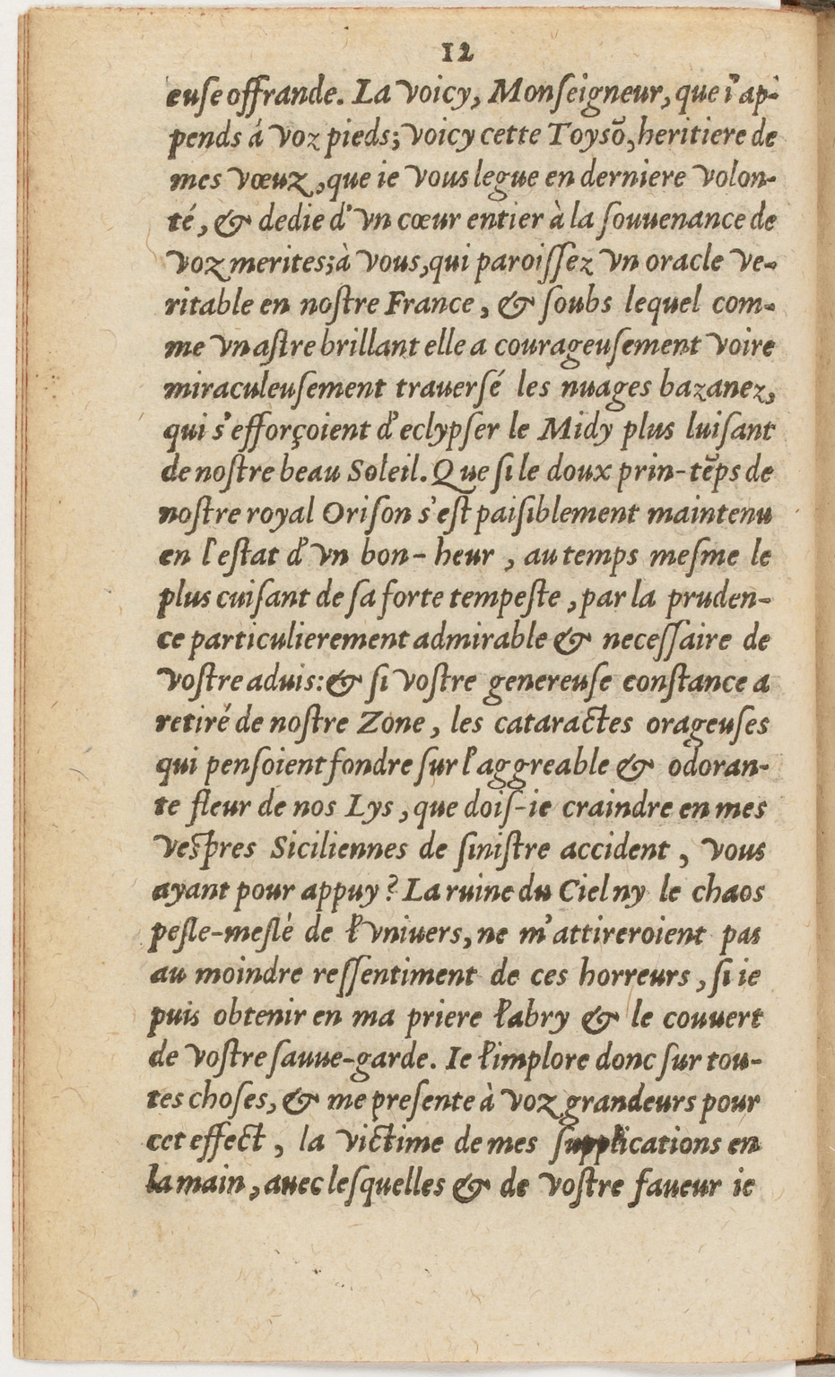 1612 - Charles Sevestre - Toison d’or ou la fleur des Trésors - BnF