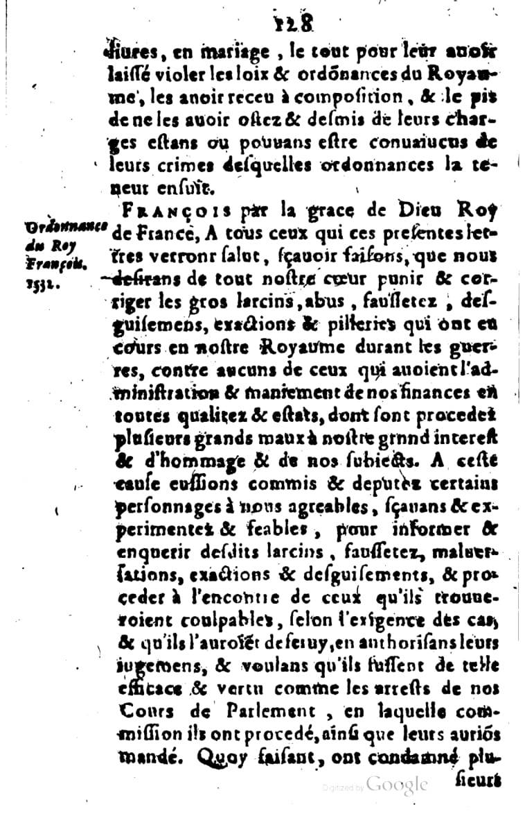 1615 - s.n. 2 - Trésor des trésors de France - BM Lyon