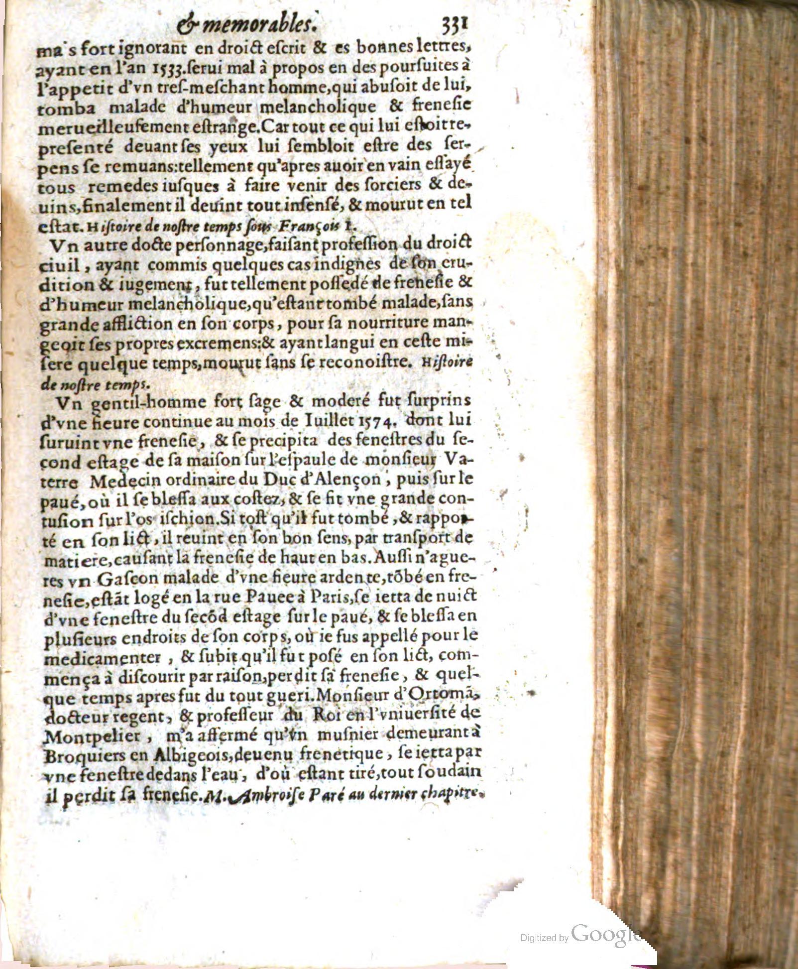 1620 - Samuel Crespin - Trésor d’histoires admirables et mémorables - BCU Lausanne
