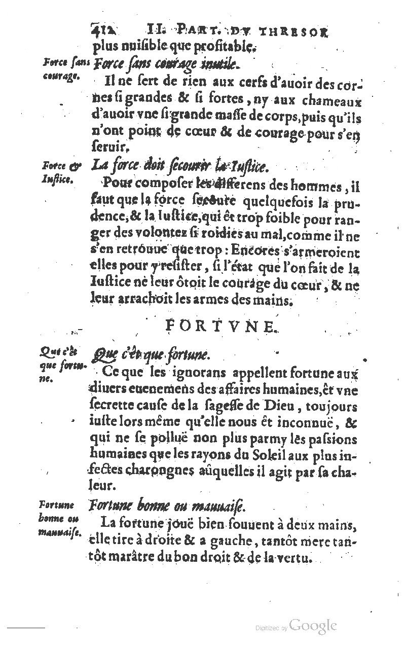 1610 - Louis Coste - Trésor de l’éloquence française (Seconde partie) - BM Lyon