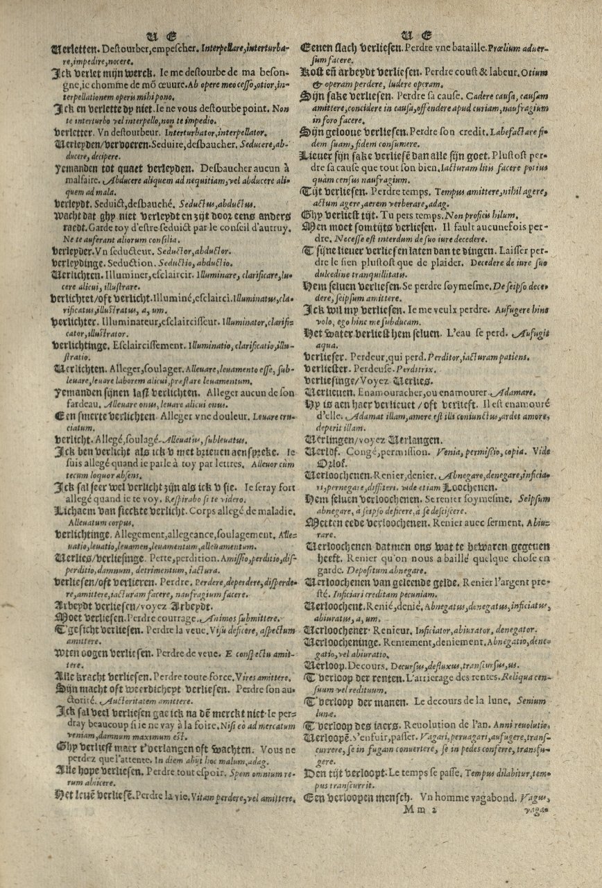 1573 - Christophe Plantin - Trésor du langage bas-allemand - Greifswald 1573 - Christophe Plantin - Trésor du langage bas-allemand - Greifswald