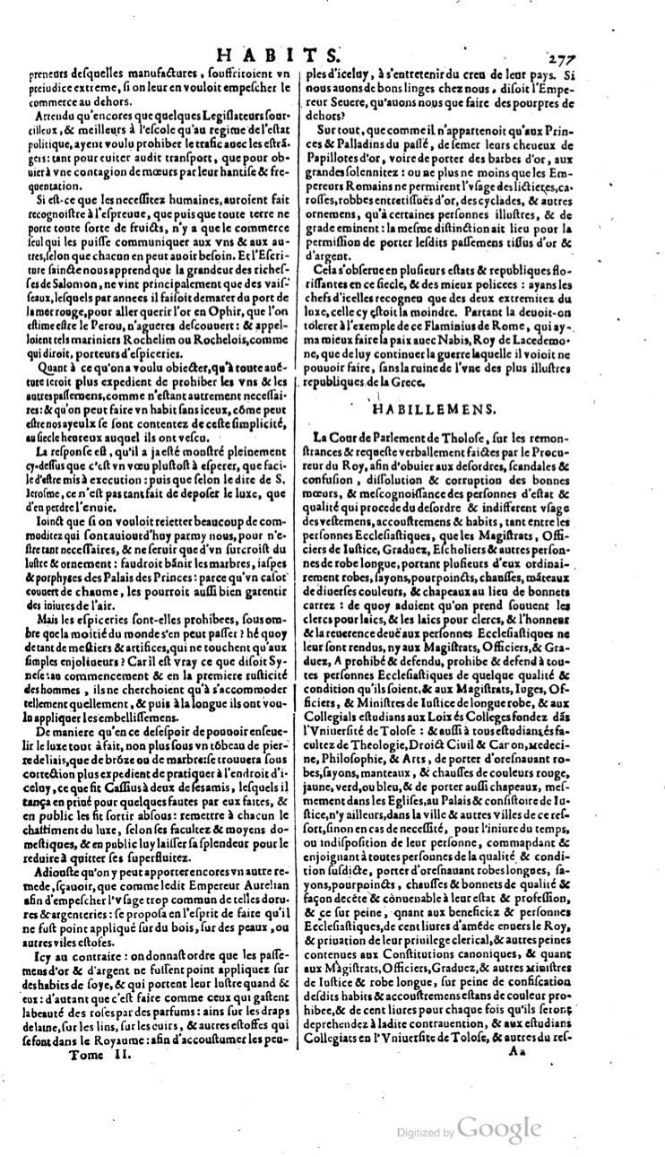 1629 - Veuve Nicolas Buon - Trésor du droit français (21754 T. 2) - BM Lyon 1629 - Veuve Nicolas Buon - Trésor du droit français (21754 T. 2) - BM Lyon