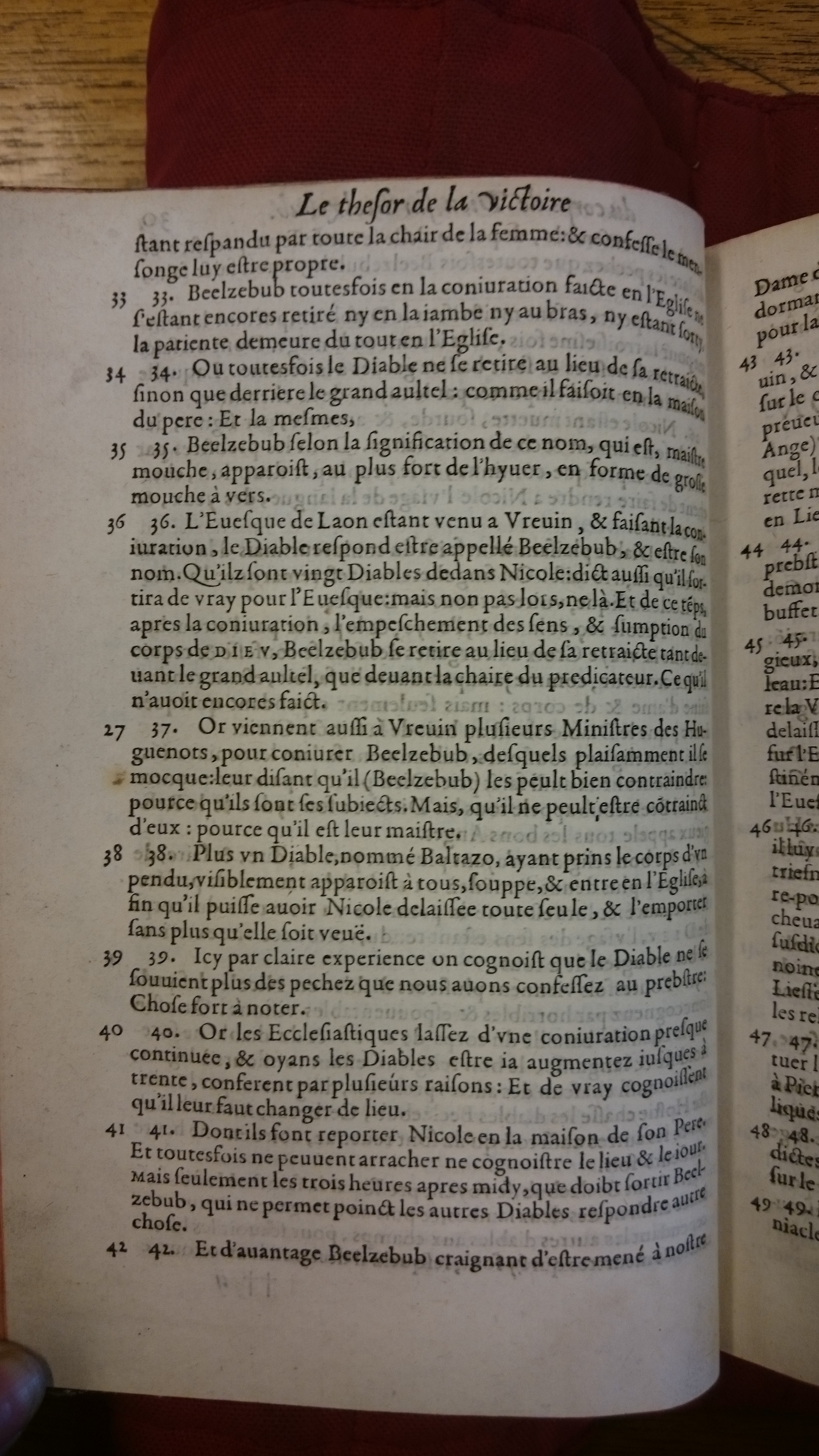 1578 - Nicolas Chesneau - Trésor et entière histoire de la triomphante victoire du corps de Dieu sur l’esprit malin - BM Lyon 1578 - Nicolas Chesneau - Trésor et entière histoire de la triomphante victoire du corps de Dieu sur l’esprit malin - BM Lyon