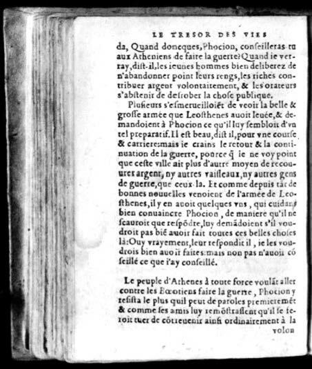1574 - Benoît Rigaud - Trésor des vies de Plutarque - Avignon 1574 - Benoît Rigaud - Trésor des vies de Plutarque - Avignon