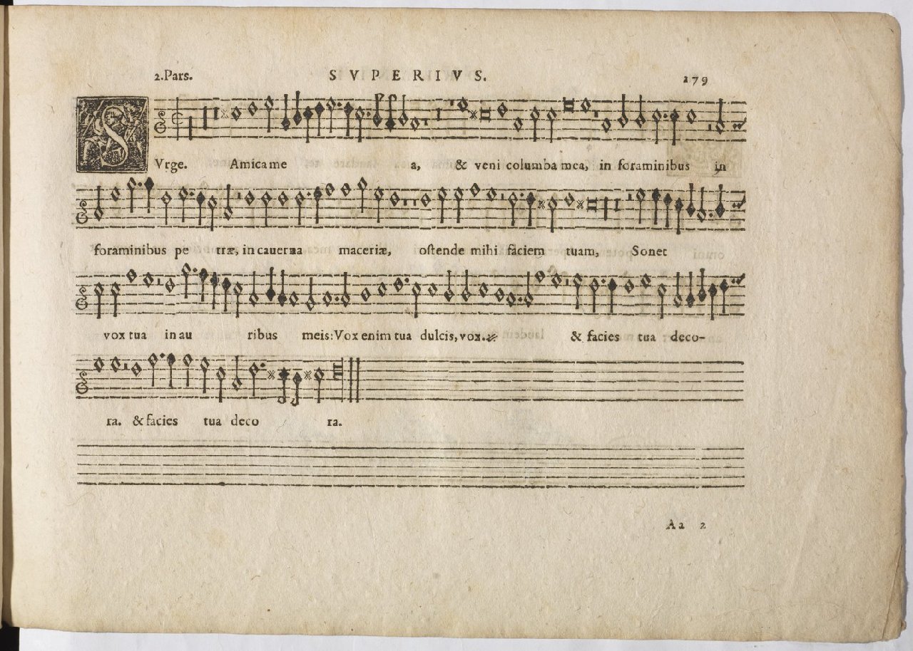 1594 - Paul Marceau - Trésor de musique d&#039;Orlande de Lassus, Superius, Bassus, Tenor, Quinta pars - BnF
