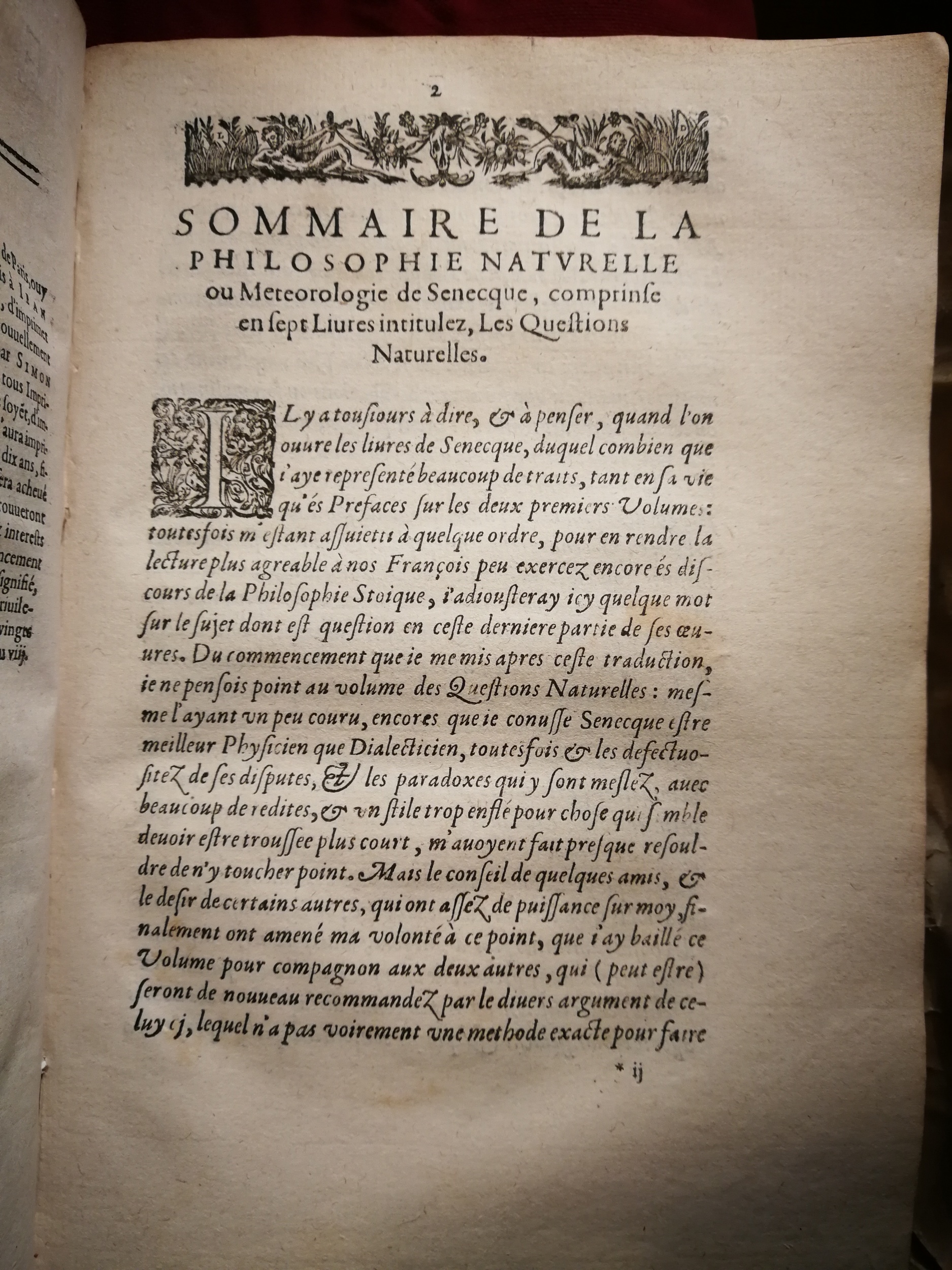 1595 - Jean Houzé - Œuvres morales et mêlées de Sénèque, Trésor de philosophie morale - T. 3 - BnF