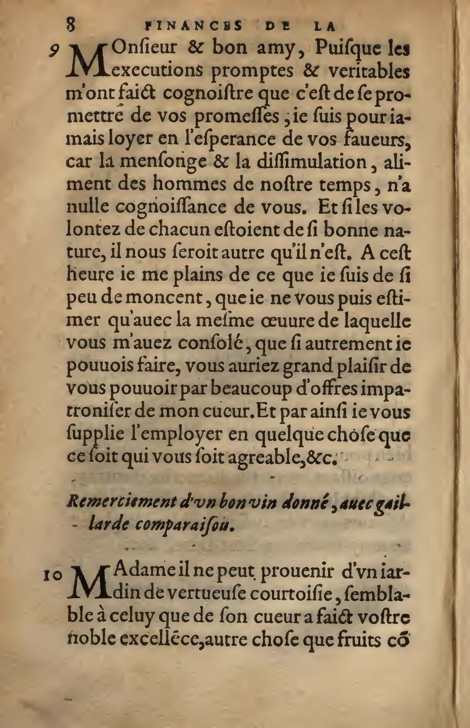 1572 - Lucas Breyer - Finances et Trésor de la plume française - BNC Rome