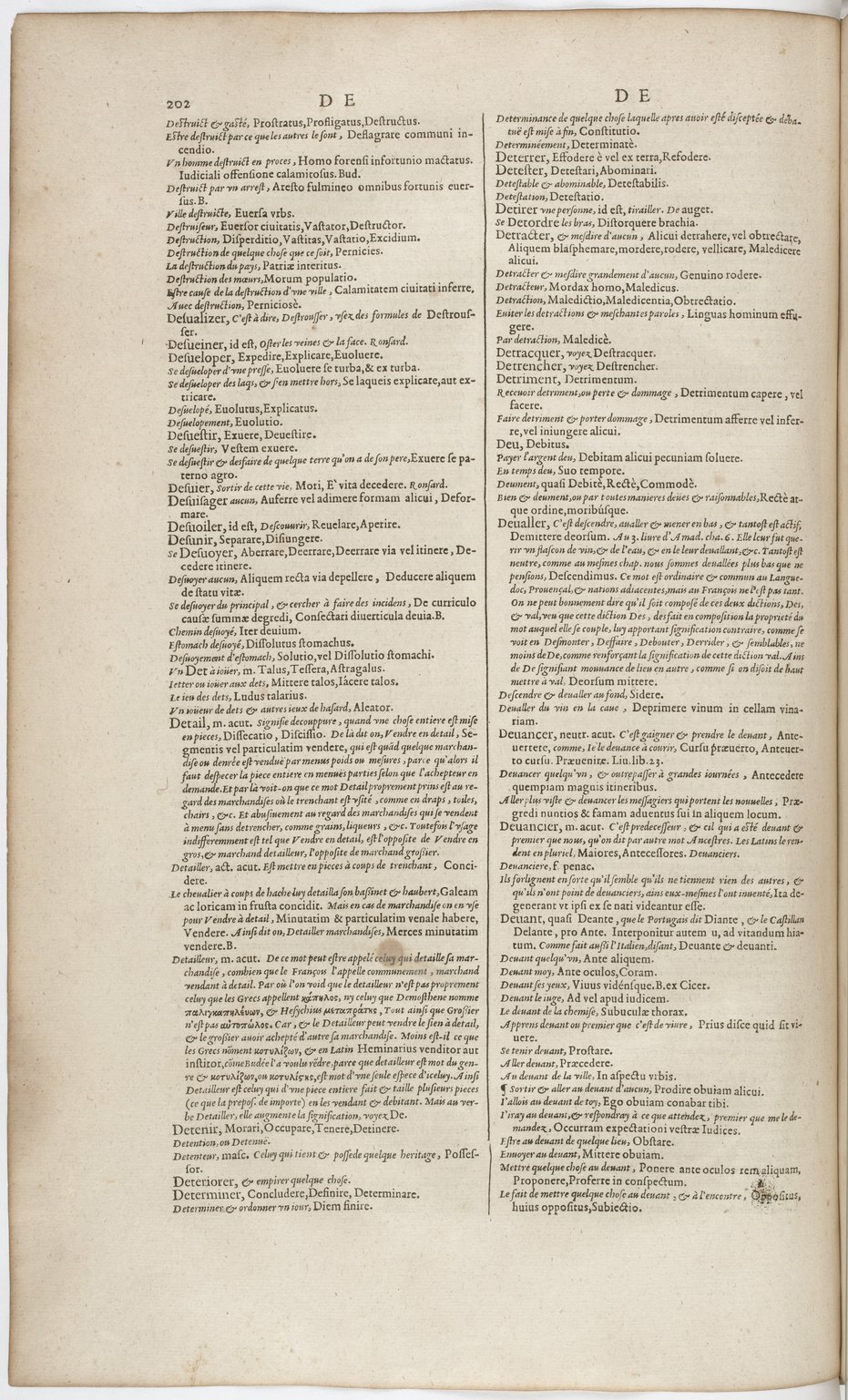 1606 - David Douceur - Trésor de la langue française - BnF